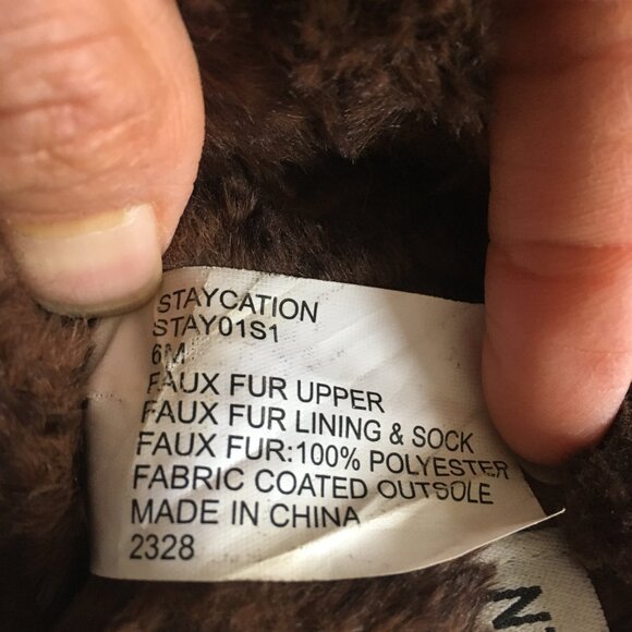 Steve Madden Staycation Dark Brown Slippers Size 6M - Picture 2 of 5